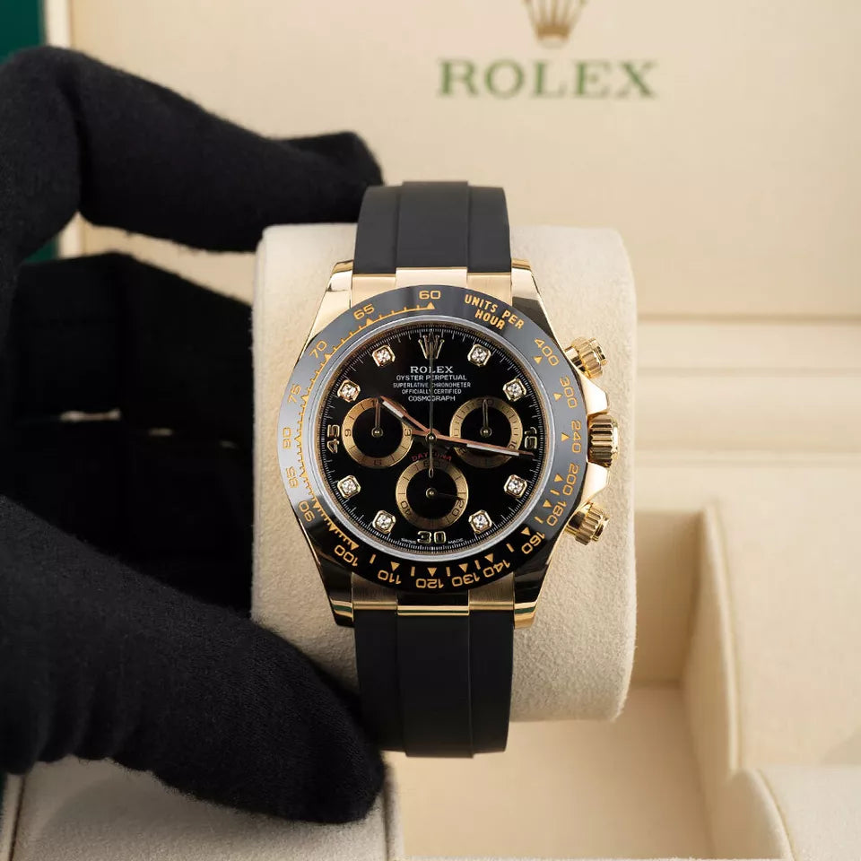 Black dial - Black strap - 40MM
