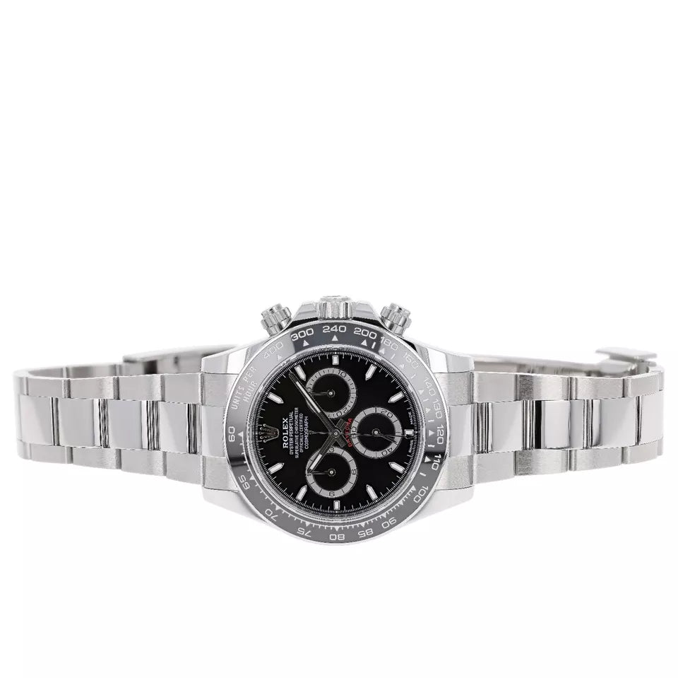 Black dial - Silver strap - 40MM