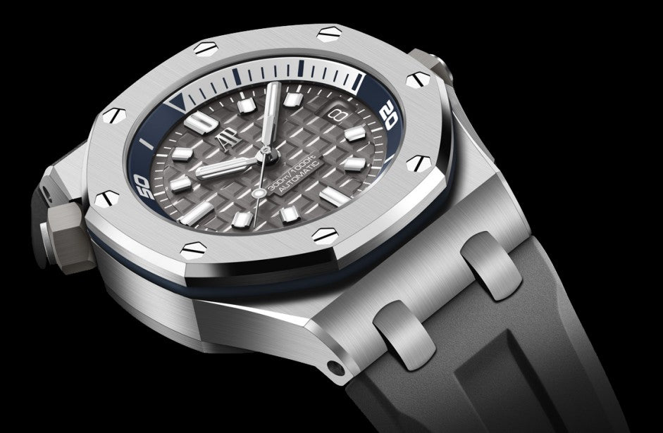Grey 904L Steel grey dial - Watch - 42mm