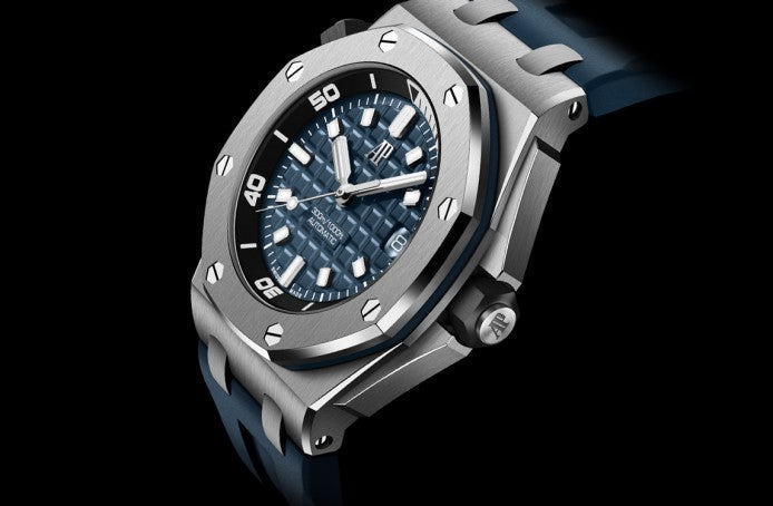 Blue 904L steel sea blue dial - Watch - 42mm