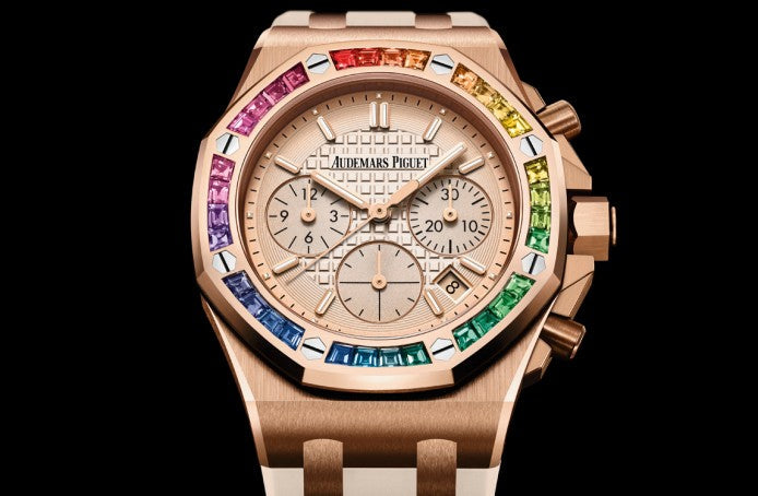 Beige strap - Titanium Smoked Rose Gold Dial - Watch - 37mm