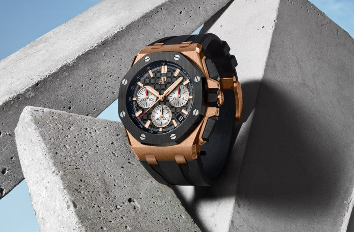 Black 904L steel with black dial - Watch - 43mm