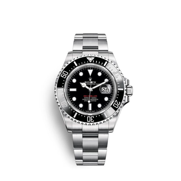 Black dial watch-Silver-43MM