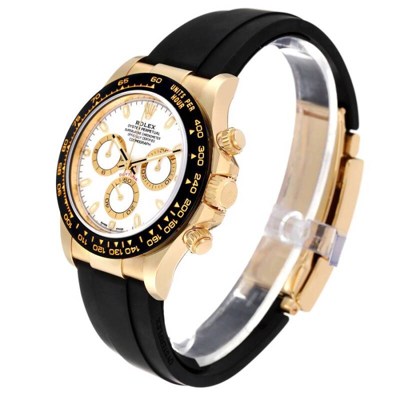 White dial - Black strap - 40MM