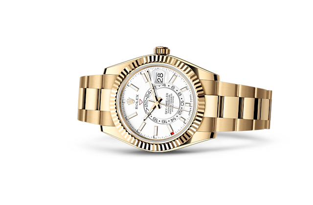 White Dial Watch - Gold-42MM