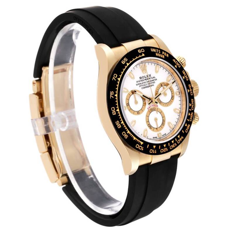 White dial - Black strap - 40MM