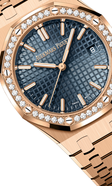Rose Gold 904L Steel Night Blue Dial - Watch - 34mm
