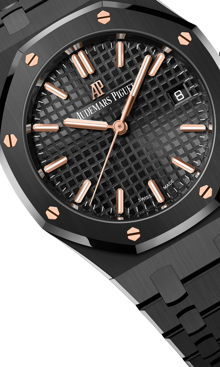 Black 904L Steel Black Dial - Watch - 34mm