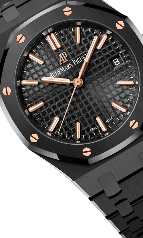 Black 904L Steel Black Dial - Watch - 34mm