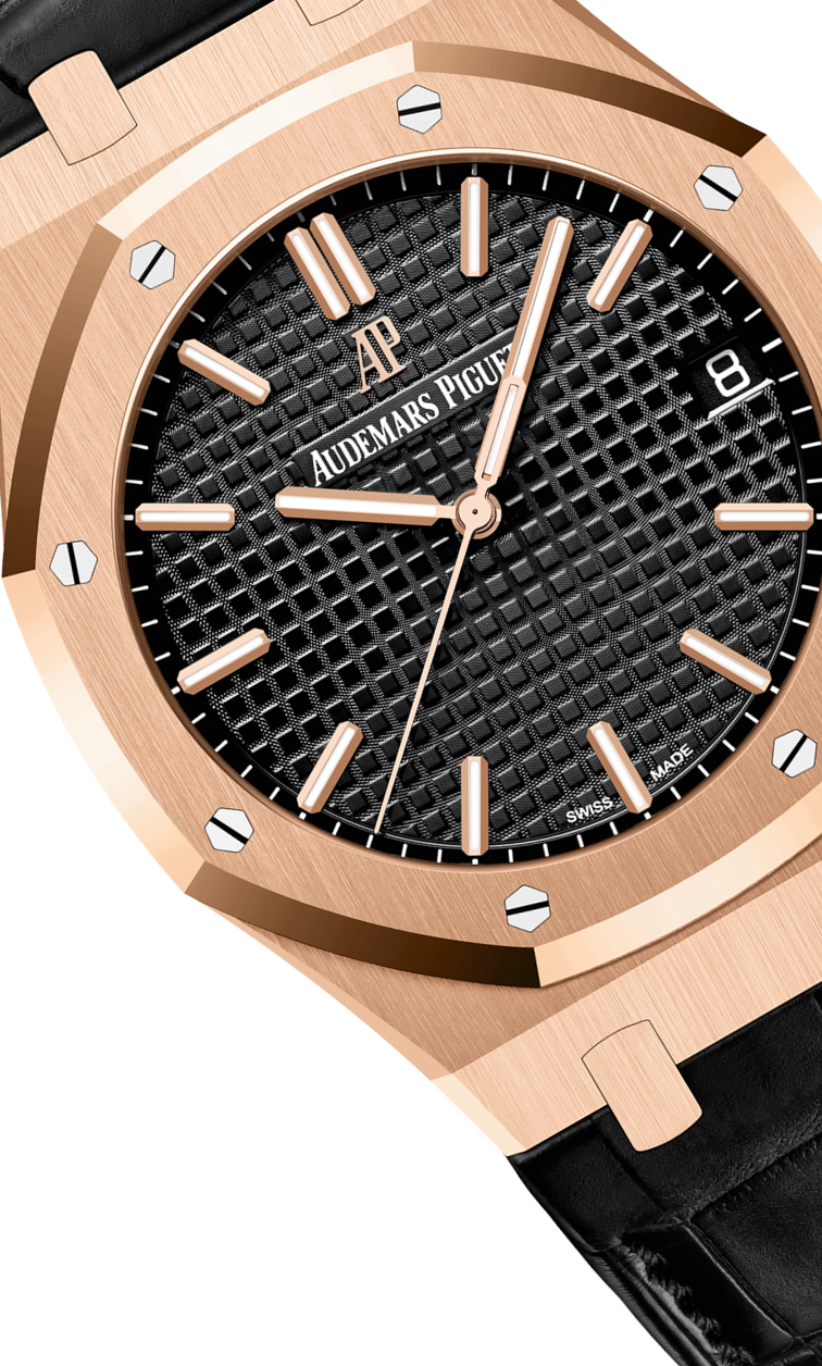Stainless Steel Black Dial 41mm