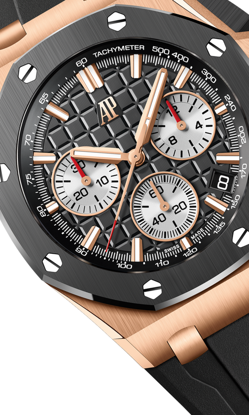 Black 904L steel with black dial - Watch - 43mm