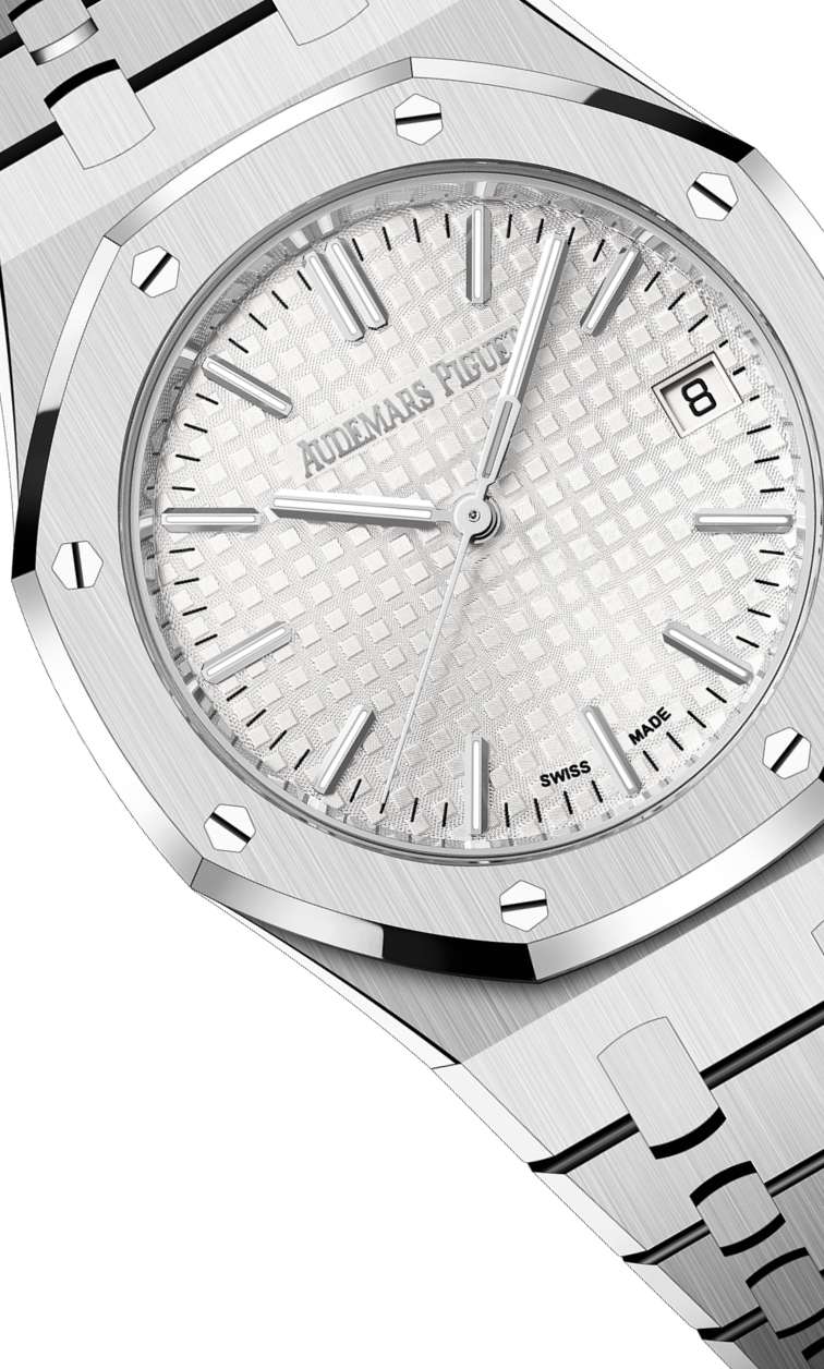 Silver 904L Steel Silver Dial - Watch - 37mm