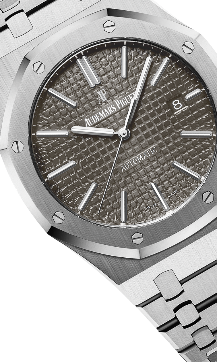 Silver 904L Steel Gray Ruthenium Dial - Automatic - 41mm