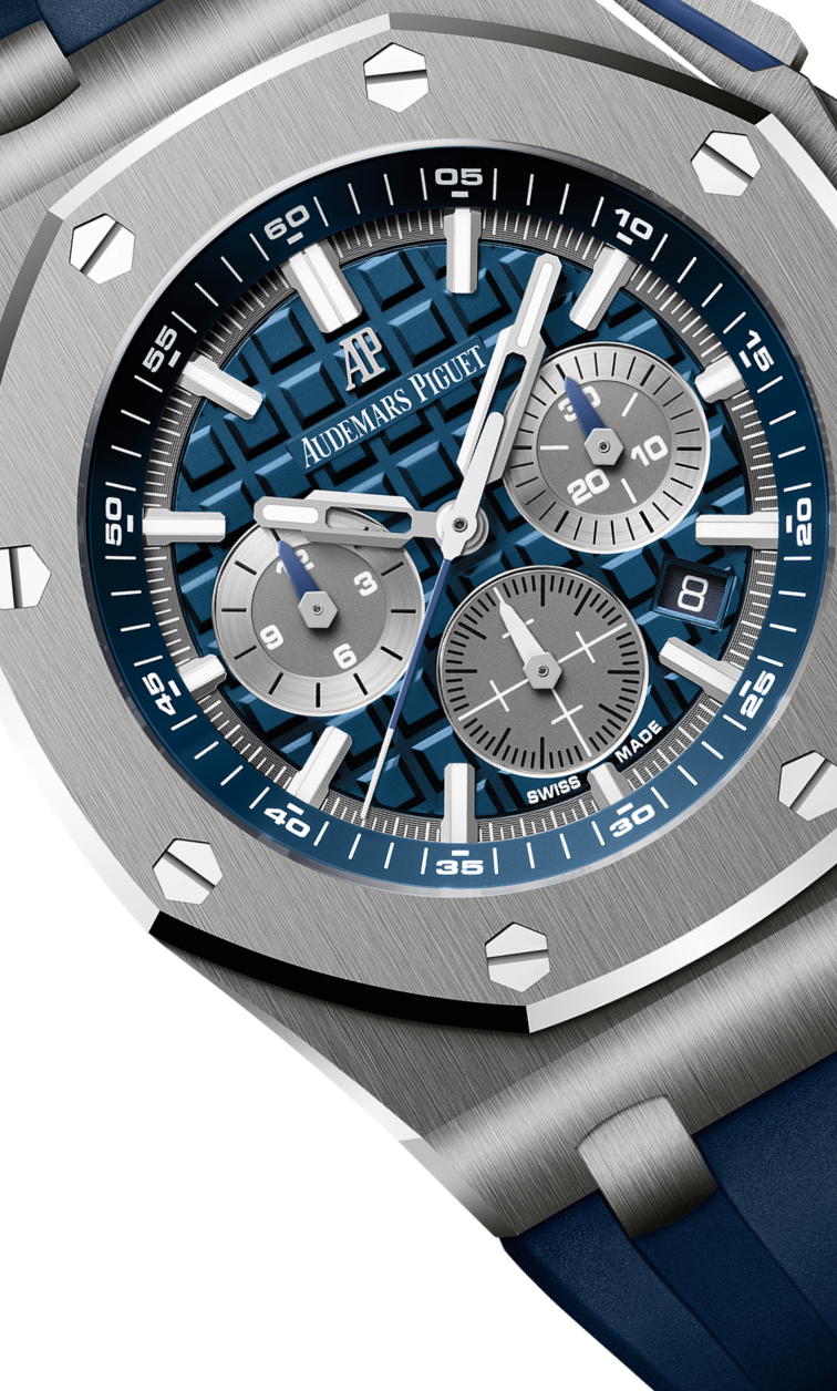 Blue 904L Steel blue dial - Watch - 42mm
