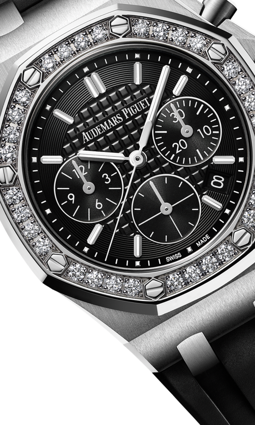 Black 904L steel with black dial - Watch - 37mm