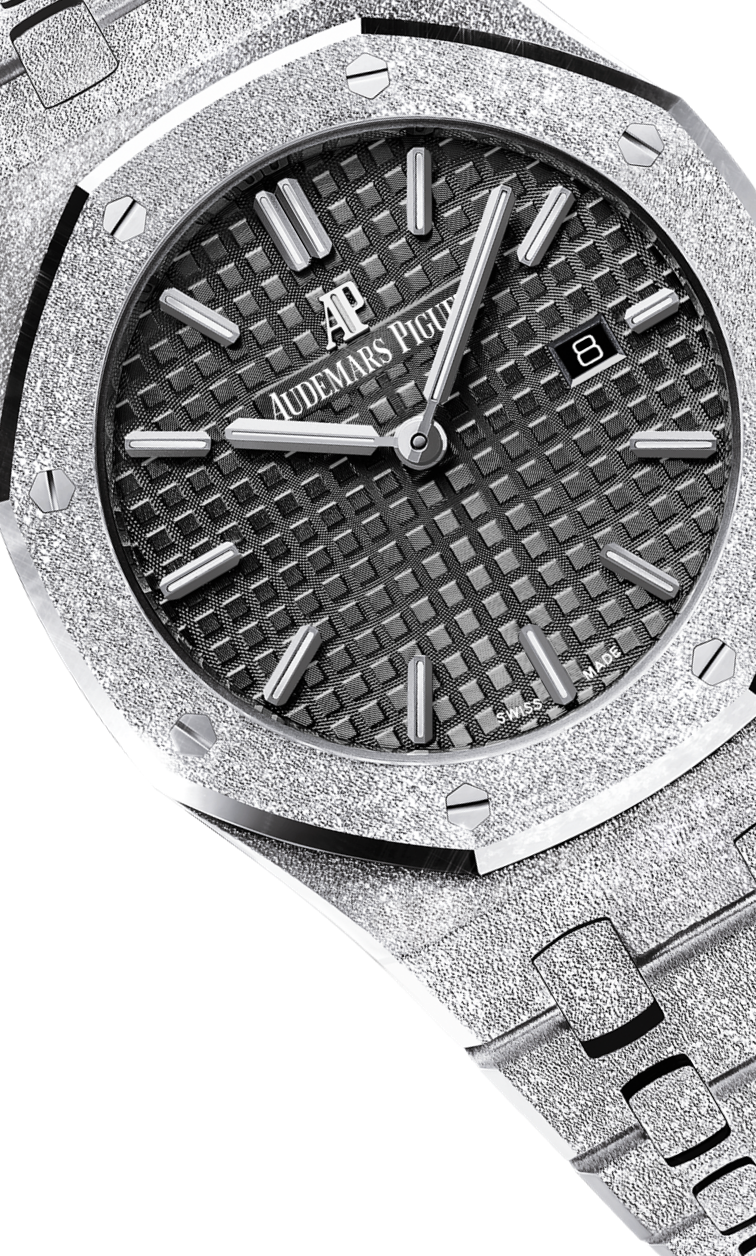 Silver 904L steel with black dial - Watch - 33mm