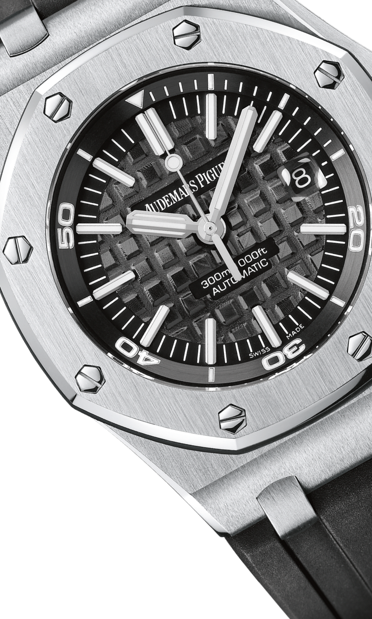 Black strap - Titanium black dial - Watch - 42mm
