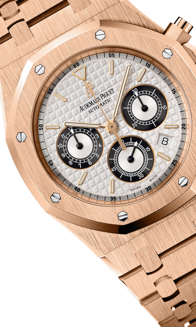 Yellow 904L steel silver-white dial - Watch - 39mm