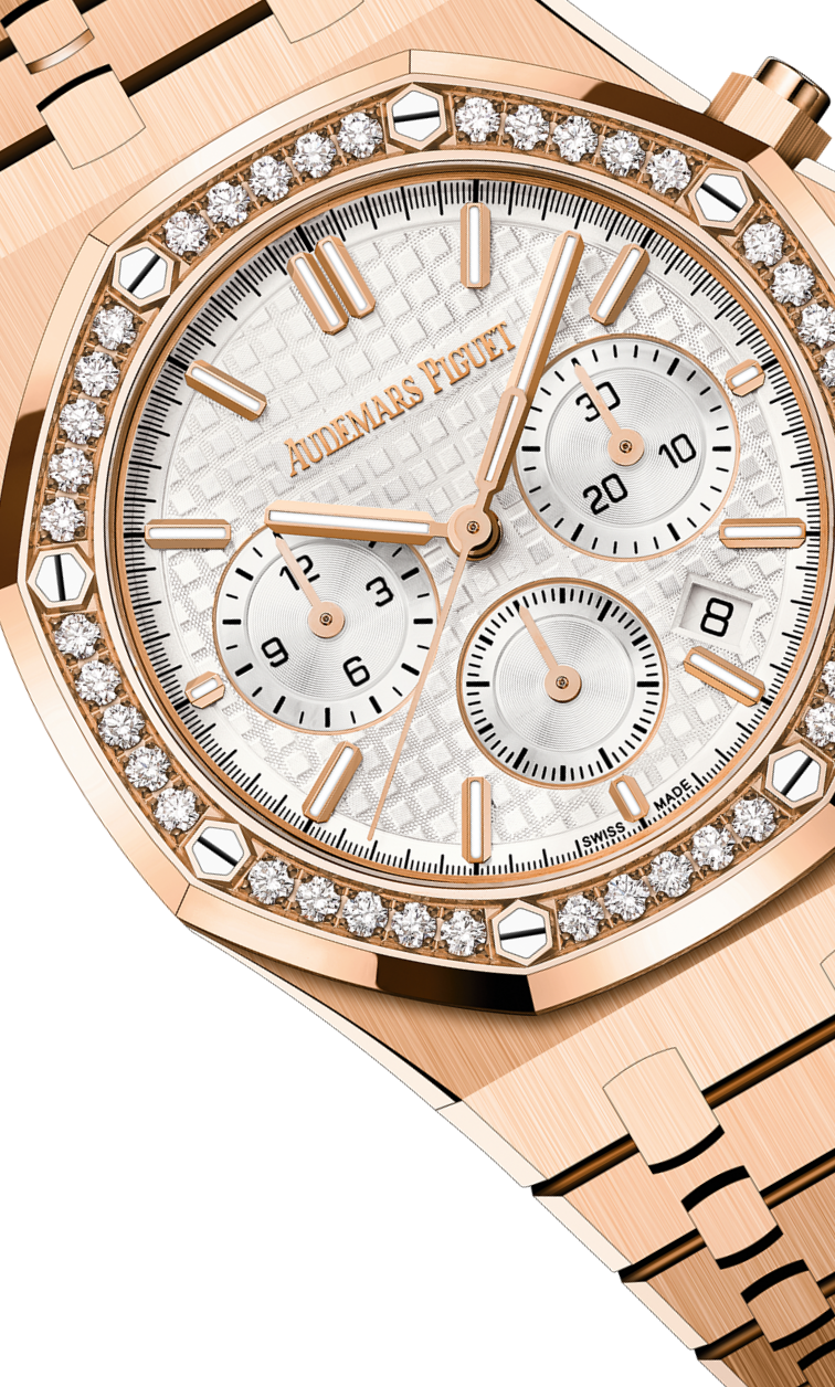Rose Gold 904L Steel Silver Dial - Watch - 38mm