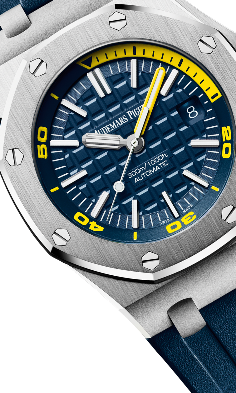 Blue 904L Steel blue dial - Watch - 42mm