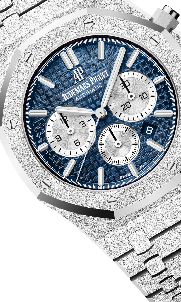 Silver 904L Steel Dark Blue Dial - Automatic - 41mm