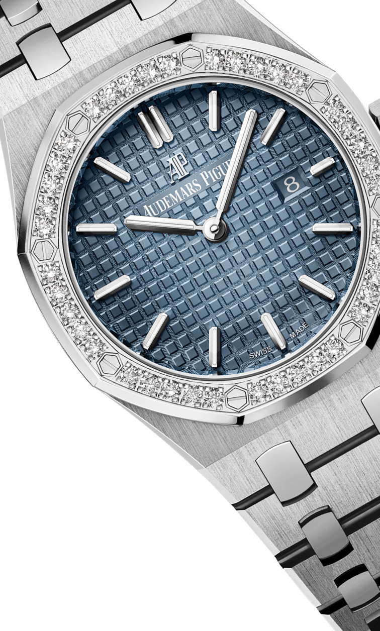 Silver 904L Steel Blue Dial - Watch - 33mm