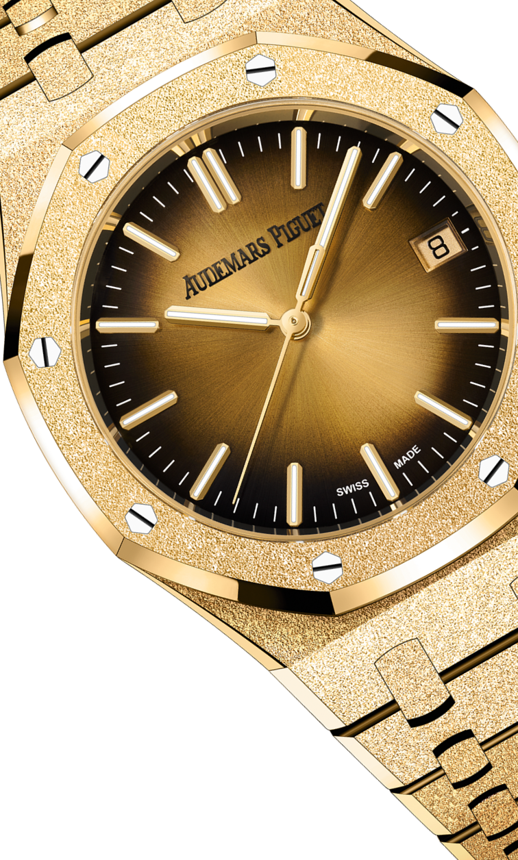 Yellow 904L Steel Smoked Gold Dial - Watch - 37mm