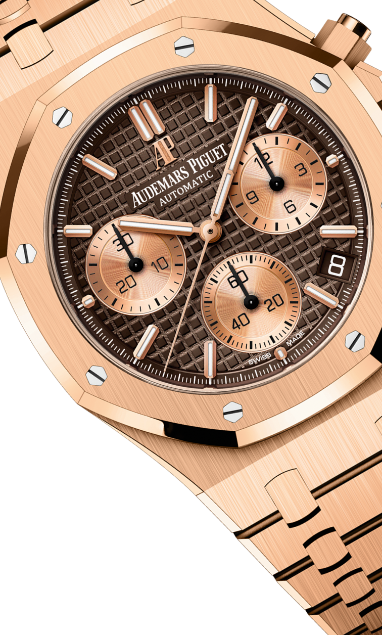 Rose Gold 904L Steel Brown Dial - Automatic - 41mm
