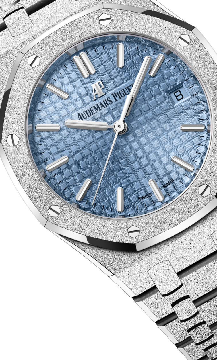Silver 904L Steel Light Blue Dial - Watch - 34mm