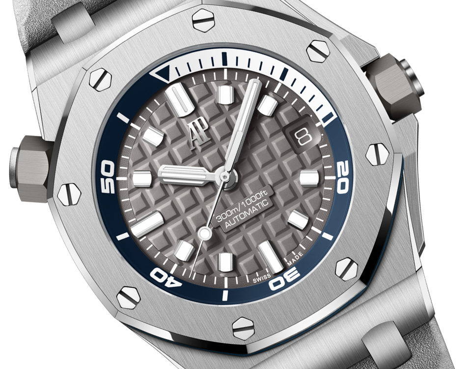 Grey 904L Steel grey dial - Watch - 42mm