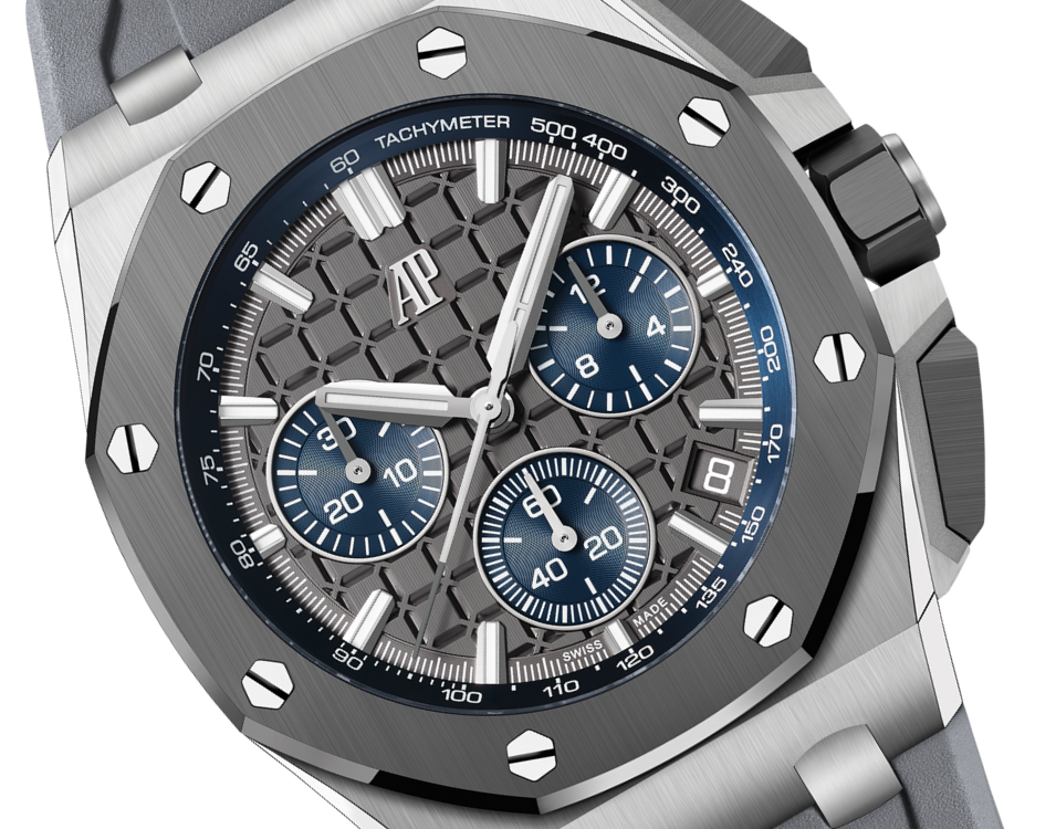 Grey strap - Titanium grey dial - Watch - 43mm
