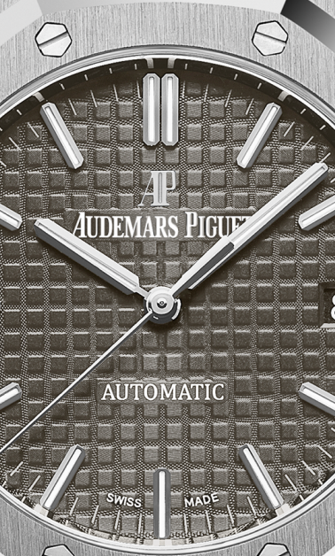 Silver Gold 904L Steel Gray Ruthenium Dial - Watch - 37mm