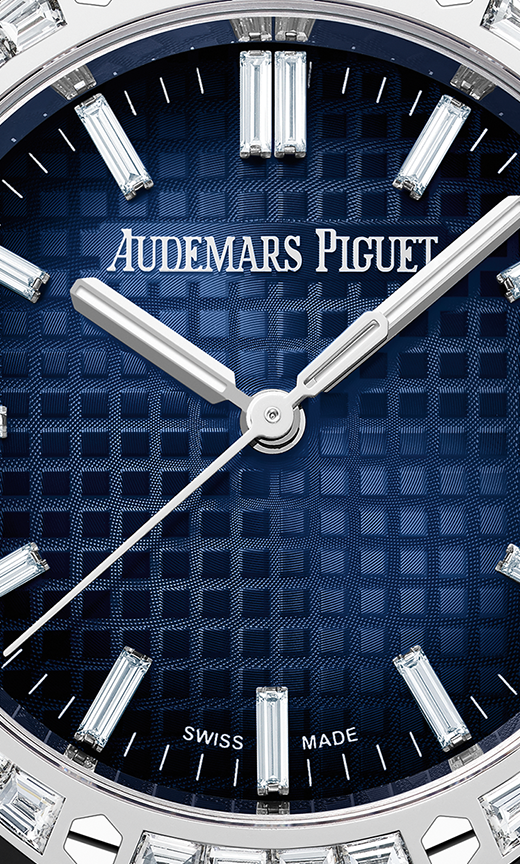 Silver 904L steel Smoked blue dial - Watch - 34mm