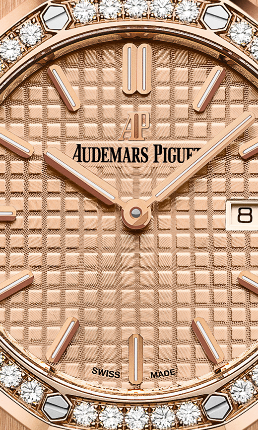 Rose gold 904L steel rose gold dial - Watch - 33 mm