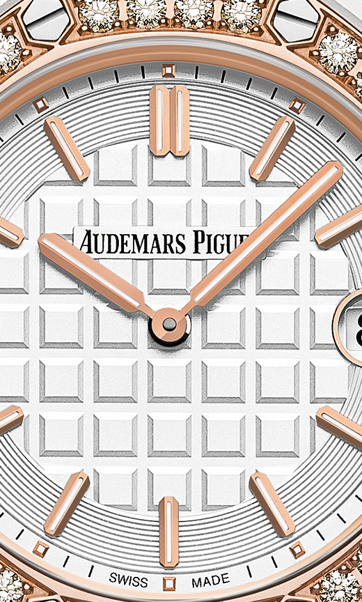White strap - Titanium white dial - Watch - 37 mm
