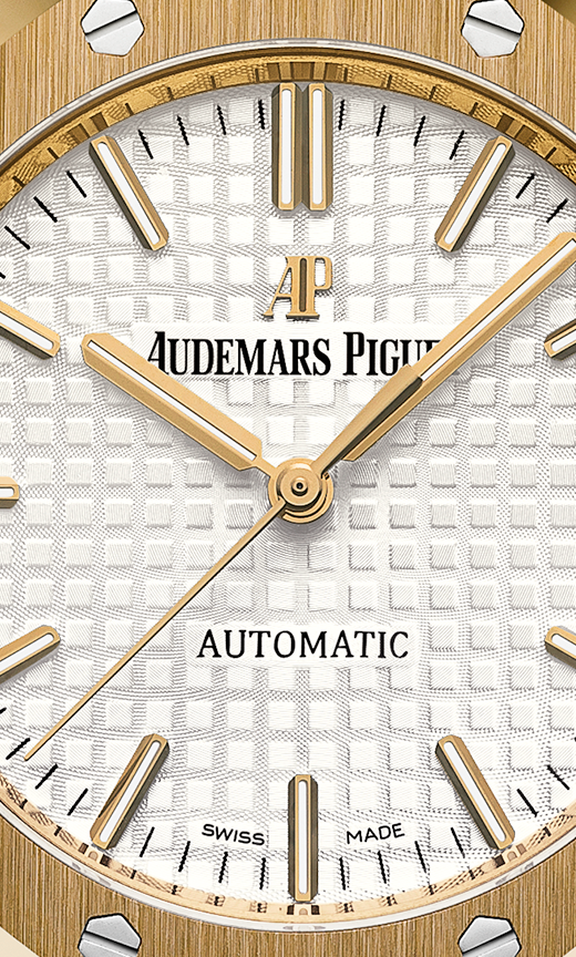 Yellow 904L steel silvery-white dial - Watch - 37 mm