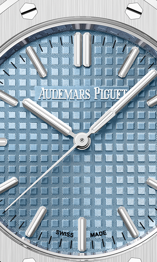 Silver 904L Steel Light Blue Dial - Automatic Watch - 37mm