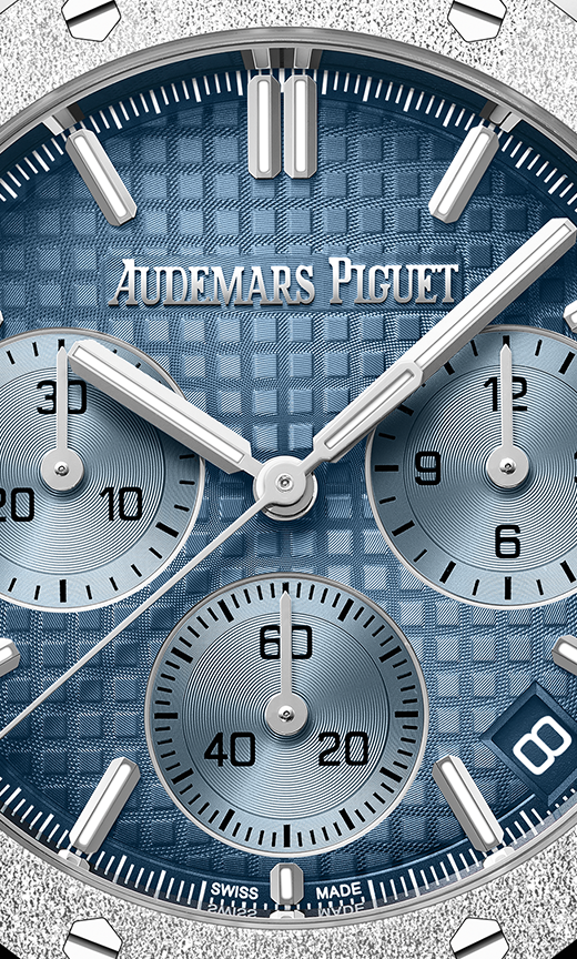 Silver 904L steel Smoked blue dial - Watch - 41mm