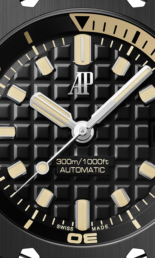 Black 904L steel with black dial - Watch - 42mm