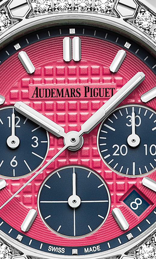 Pink strap - Titanium pink dial - Watch - 37mm