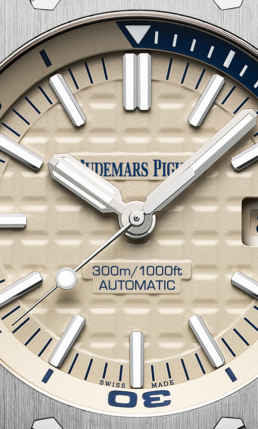 Beige strap - Titanium beige dial - Watch - 42 mm