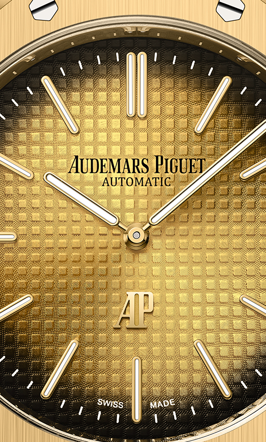 Yellow 904L Steel Smoked Gold Dial - Watch - 39mm