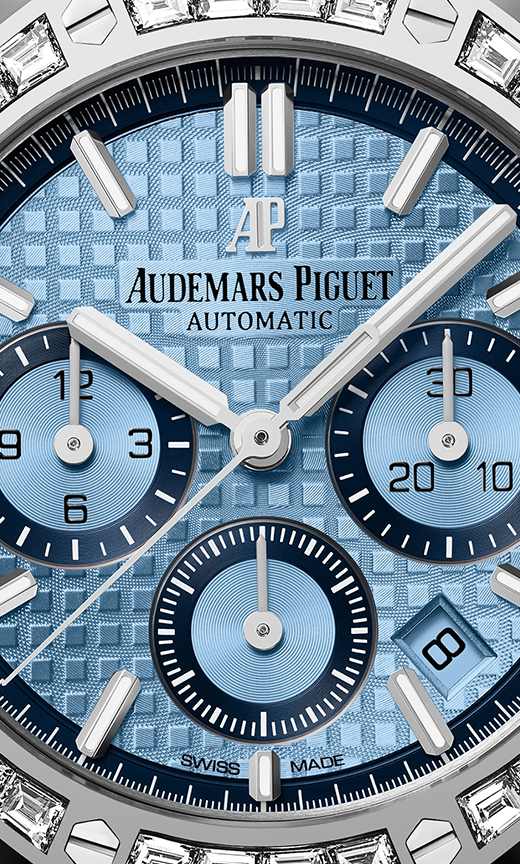 Silver 904L steel light blue dial - Watch - 38mm