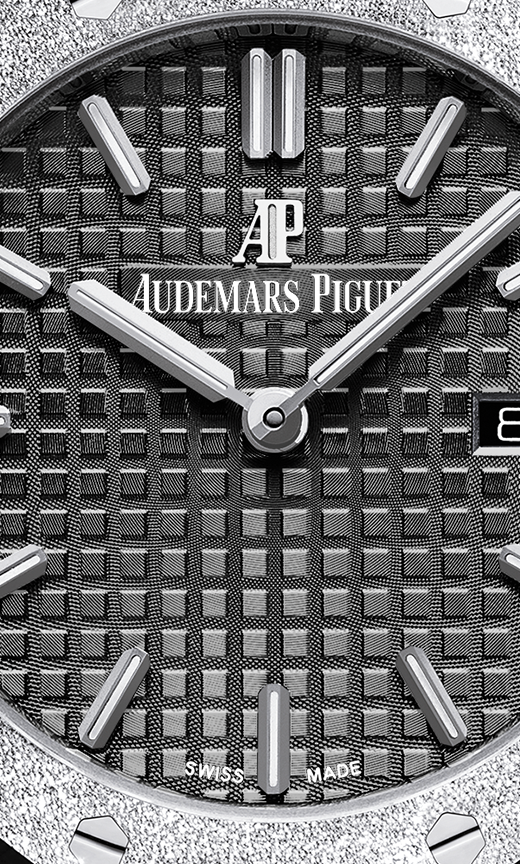 Silver 904L steel with black dial - Watch - 33mm