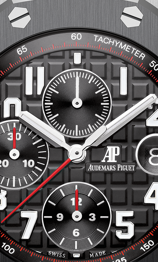 Black and red 904L steel with black dial - Watch - 42mm