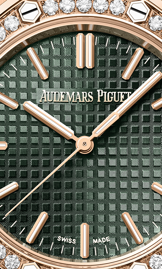 Rose Gold 904L Steel Khaki Green Dial - Watch - 37mm