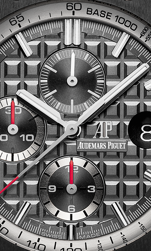 Black strap - Titanium dark grey dial - Watch - 44mm