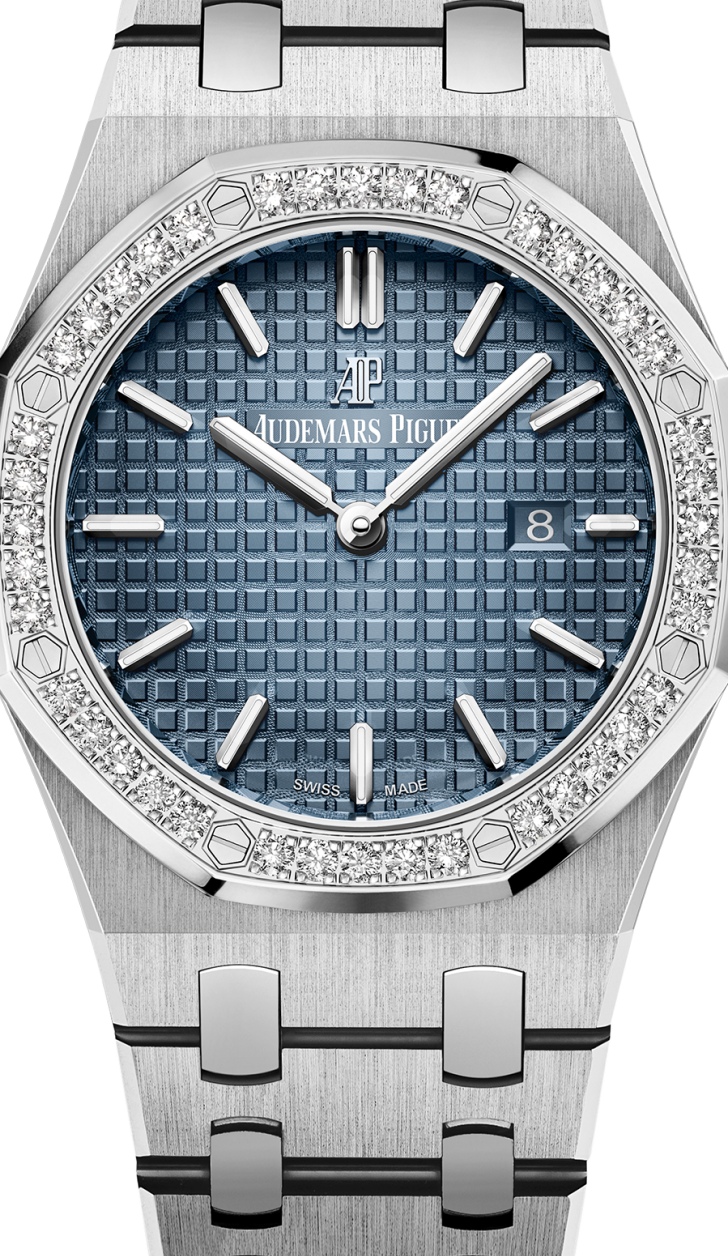 Silver 904L Steel Blue Dial - Watch - 33mm