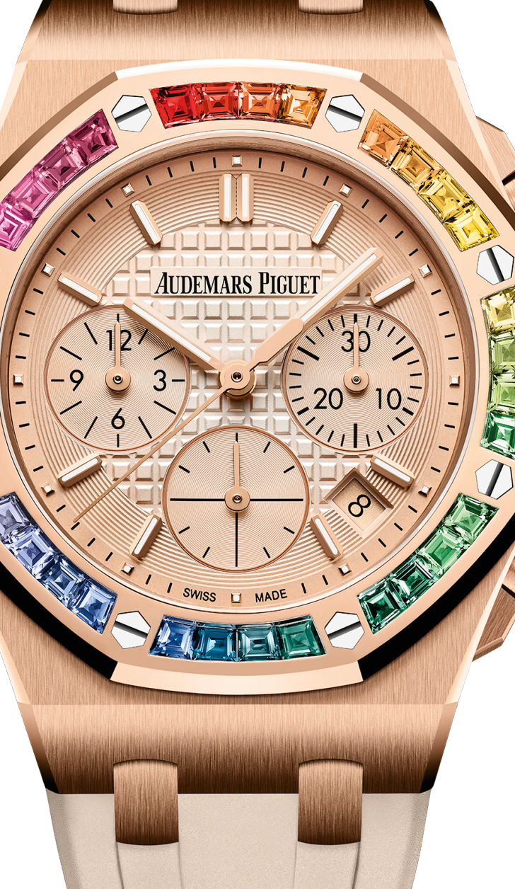 Beige strap - Titanium Smoked Rose Gold Dial - Watch - 37mm