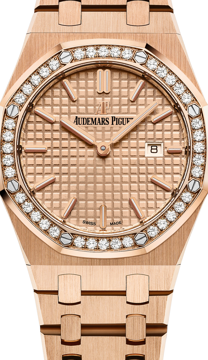 Rose gold 904L steel rose gold dial - Watch - 33 mm